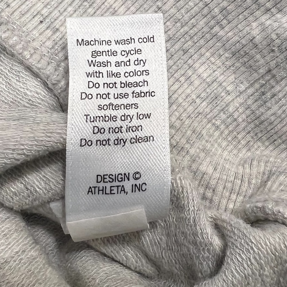 ATHLETA Citytime Sweatshirt Off White Size Extra Large​​​​​​ - Picture 8 of 12